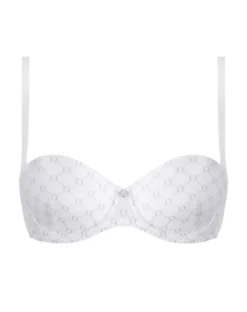 Soutien-gorge Bandeau Bretelles Amovibles Antigel Bijou Du Jour (Blanc Bijou) -Sous-vetement Soldes Boutique soutien gorge bandeau bretelles amovibles antigel bijou du jour blanc bijou 2