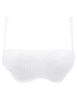 Soutien-gorge Bandeau Bretelles Amovibles Antigel Tressage Graphic (Tressage Blanc) 6 Soutien-gorge Bandeau Bretelles Amovibles Antigel Tressage Graphic (Tressage Blanc) -Sous-vetement Soldes Boutique soutien gorge bandeau bretelles amovibles antigel tressage graphic tressage blanc 2