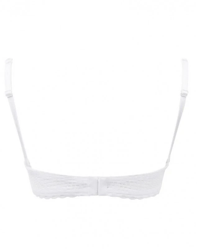Soutien-gorge Bandeau Bretelles Amovibles Antigel Tressage Graphic (Tressage Blanc) 4 Soutien-gorge Bandeau Bretelles Amovibles Antigel Tressage Graphic (Tressage Blanc) – Image 4