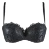 Soutien-gorge Bandeau Coque Lise Charmel Dressing Floral (Noir)