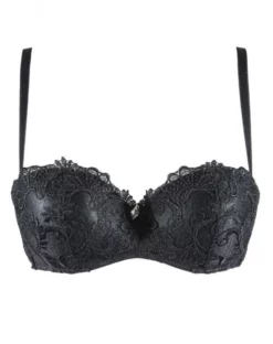 Soutien-gorge Bandeau Coque Lise Charmel Dressing Floral (Noir)