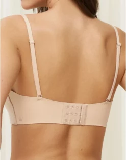 Soutien-gorge Bandeau Coque Sans Armature Triumph Flex Smart (Soft Praline) -Sous-vetement Soldes Boutique soutien gorge bandeau coque sans armature triumph flex smart soft praline 1
