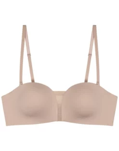 Soutien-gorge Bandeau Coque Sans Armature Triumph Flex Smart (Soft Praline) -Sous-vetement Soldes Boutique soutien gorge bandeau coque sans armature triumph flex smart soft praline 2