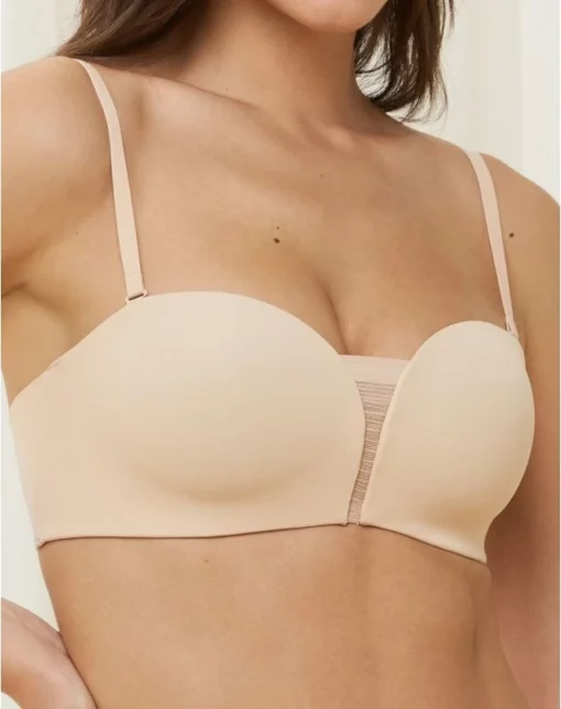 Soutien-gorge Bandeau Coque Sans Armature Triumph Flex Smart (Soft Praline) 7 Soutien-gorge Bandeau Coque Sans Armature Triumph Flex Smart (Soft Praline) -Sous-vetement Soldes Boutique soutien gorge bandeau coque sans armature triumph flex smart soft praline