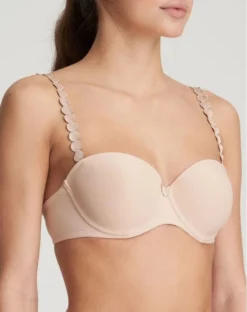 Soutien-gorge Bandeau Marie Jo Tom (Café Au Lait) -Sous-vetement Soldes Boutique soutien gorge bandeau marie jo tom cafe au lait 3
