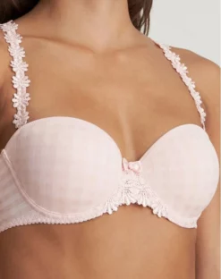 Soutien-gorge Bandeau Rembourré Marie Jo Avero (Pearly Pink) -Sous-vetement Soldes Boutique soutien gorge bandeau rembourre marie jo avero pearly pink 3