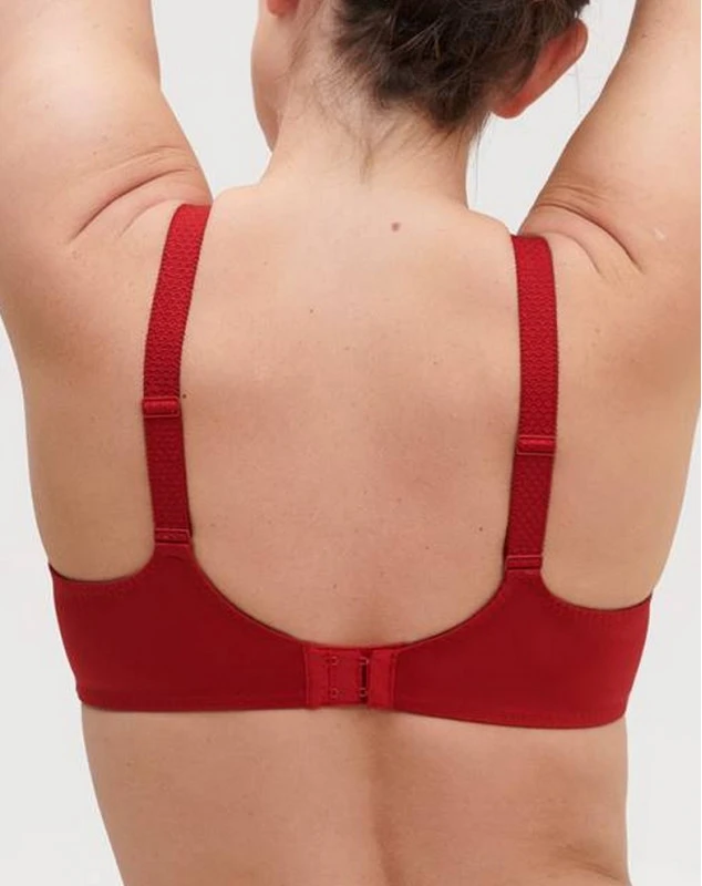 Simone Perele Soutien-gorge Bonnets Profonds Simone Pérèle Caresse (Rouge Tango) 2 Simone Perele Soutien-gorge Bonnets Profonds Simone Pérèle Caresse (Rouge Tango) – Image 2