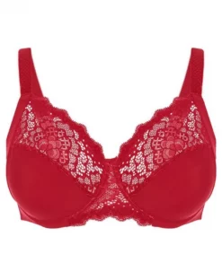 Simone Perele Soutien-gorge Bonnets Profonds Simone Pérèle Caresse (Rouge Tango) 5 Simone Perele Soutien-gorge Bonnets Profonds Simone Pérèle Caresse (Rouge Tango) -Sous-vetement Soldes Boutique soutien gorge bonnets profonds simone perele caresse rouge tango 2