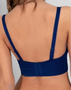 Soutien-gorge Bustier Avec Armatures Empreinte Gaby (Saphir) -Sous-vetement Soldes Boutique soutien gorge bustier avec armatures empreinte gaby saphir 3