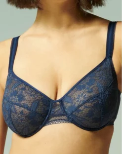 Simone Perele Soutien-gorge Classique à Armatures Simone Pérèle Vertige (Bleu Nuit)