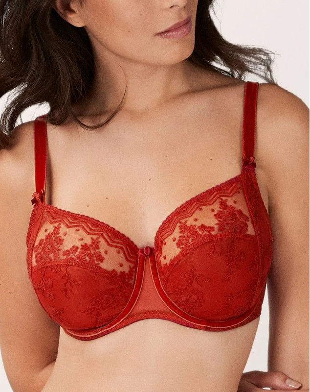 Soutien-gorge Classique Armatures Empreinte Ellen (Rouge Toscan) 2 Soutien-gorge Classique Armatures Empreinte Ellen (Rouge Toscan) – Image 2