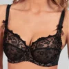 Soutien-gorge Classique Avec Armatures Empreinte Gaby (Noir)