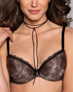 Soutien-gorge Coque Antigel Faune En Dentelle (Brun Faune)