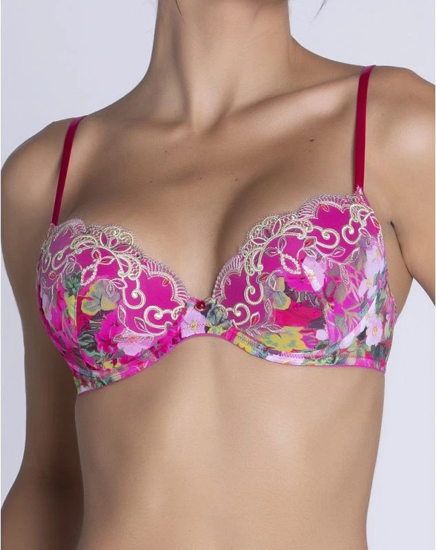 Soutien-gorge Coque Lise Charmel Envolée De Fleurs (Envolée Fuschia) 3 Soutien-gorge Coque Lise Charmel Envolée De Fleurs (Envolée Fuschia) – Image 3
