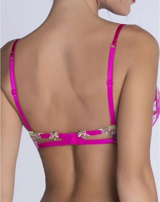 Soutien-gorge Coque Lise Charmel Envolée De Fleurs (Envolée Fuschia) 4 Soutien-gorge Coque Lise Charmel Envolée De Fleurs (Envolée Fuschia) – Image 4