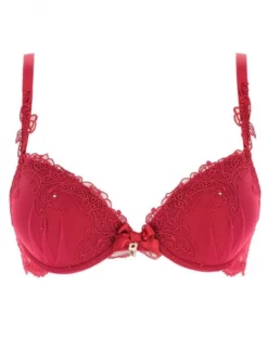 Soutien-gorge Coque Lise Charmel Soir De Venise (Rouge Venise)
