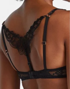 Soutien-gorge Coque Plunge Aubade Night Bird (Black Queen) -Sous-vetement Soldes Boutique soutien gorge coque plunge aubade night bird black queen 2