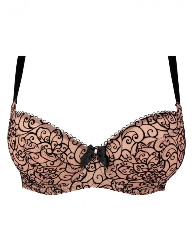 Soutien-gorge Corbeille Antigel Boudoir De Filles (Rose Noir) 2 Soutien-gorge Corbeille Antigel Boudoir De Filles (Rose Noir) – Image 2