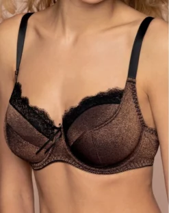 Soutien-gorge Corbeille Antigel Disco Dentelle (Cuivre Disco)