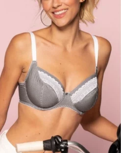 Soutien-gorge Corbeille Antigel Vichy Citadine (Vichy Noir)