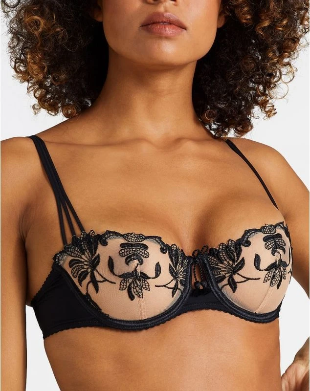 Soutien-gorge Corbeille Armatures Aubade Lovessence (Noir) 3 Soutien-gorge Corbeille Armatures Aubade Lovessence (Noir) – Image 3