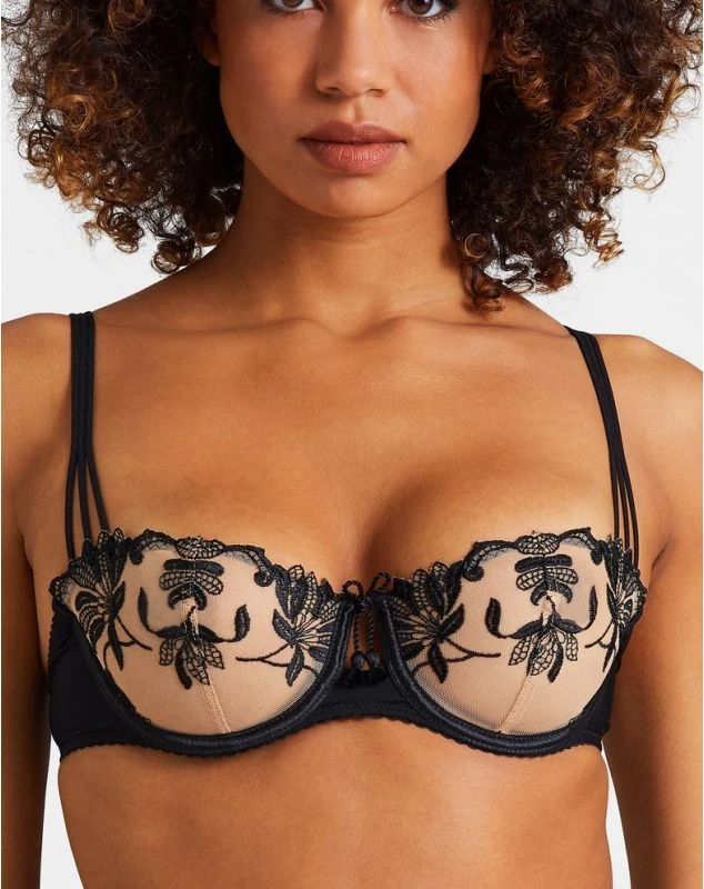 Soutien-gorge Corbeille Armatures Aubade Lovessence (Noir) 1 Soutien-gorge Corbeille Armatures Aubade Lovessence (Noir)