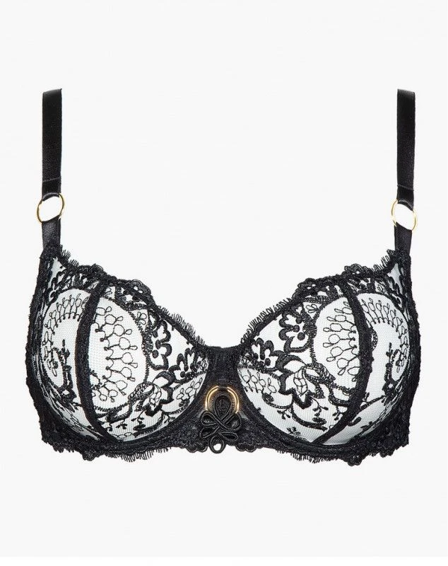 Soutien-gorge Corbeille Aubade La Reine De La Nuit (Noir Lyrique) 2 Soutien-gorge Corbeille Aubade La Reine De La Nuit (Noir Lyrique) – Image 2