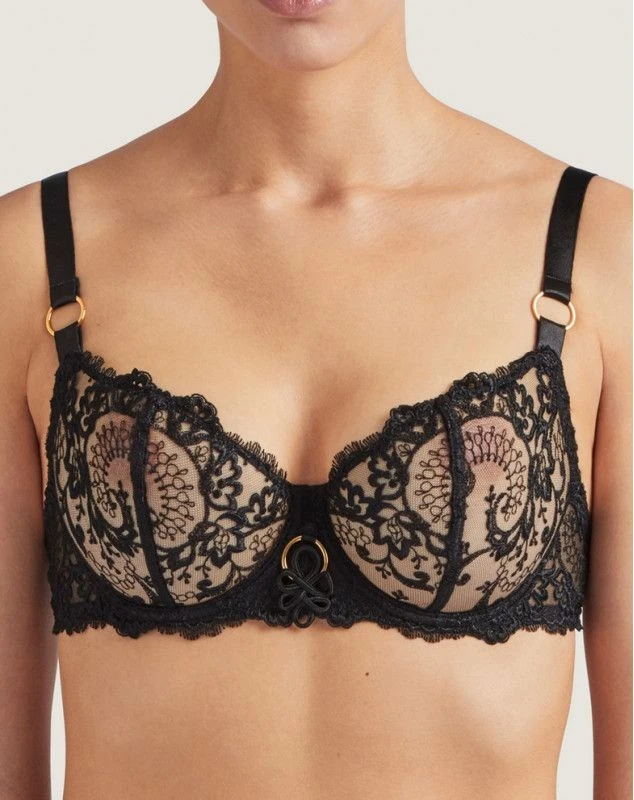 Soutien-gorge Corbeille Aubade La Reine De La Nuit (Noir Lyrique) 1 Soutien-gorge Corbeille Aubade La Reine De La Nuit (Noir Lyrique)