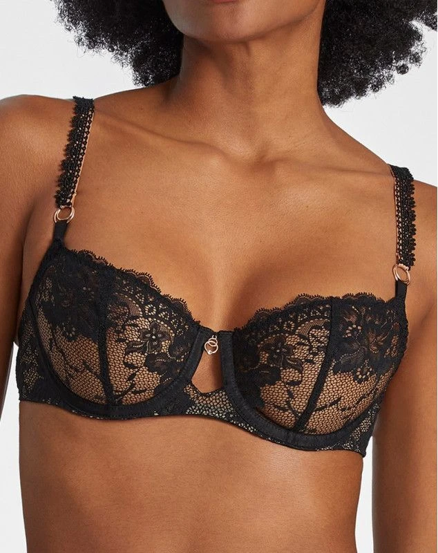 Soutien-gorge Corbeille Aubade Night Bird (Black Queen) 1 Soutien-gorge Corbeille Aubade Night Bird (Black Queen)