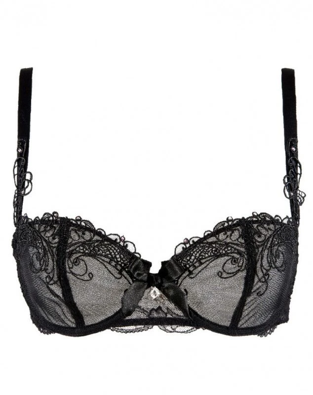 Soutien-gorge Corbeille Couture Verticale Lise Charmel Soir De Venise (Noir) 2 Soutien-gorge Corbeille Couture Verticale Lise Charmel Soir De Venise (Noir) – Image 2