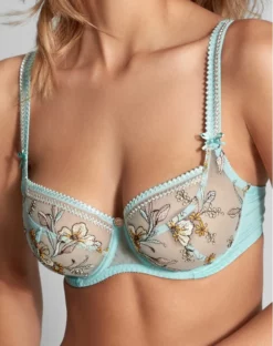 Soutien-gorge Corbeille Empreinte Lauren (Lueur Turquoise) -Sous-vetement Soldes Boutique soutien gorge corbeille empreinte lauren lueur turquoise 2