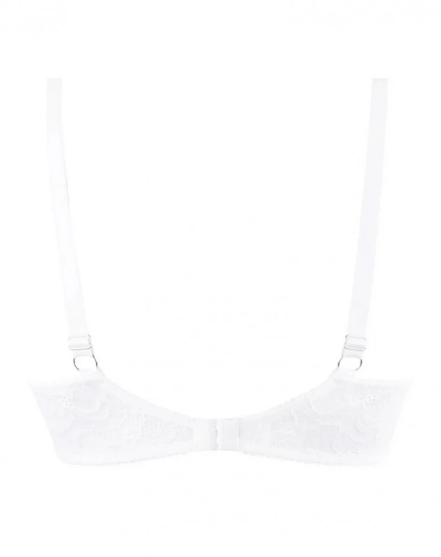 Soutien-gorge Corbeille Fitting Lise Charmel Féérie Couture (Blanc) 7 Soutien-gorge Corbeille Fitting Lise Charmel Féérie Couture (Blanc) – Image 7
