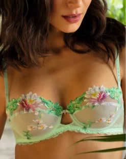 Soutien-gorge Corbeille Lise Charmel Amour Nymphea (Jade Aqua)