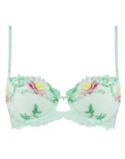Soutien-gorge Corbeille Lise Charmel Amour Nymphea (Jade Aqua) -Sous-vetement Soldes Boutique soutien gorge corbeille lise charmel amour nymphea jade aqua 3