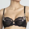 Soutien-gorge Corbeille Lise Charmel Désir De Roses (Rose Ebène)