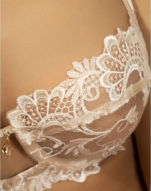 Soutien-gorge Corbeille Lise Charmel Dressing Floral (Ambre Nacre) 3 Soutien-gorge Corbeille Lise Charmel Dressing Floral (Ambre Nacre) – Image 3