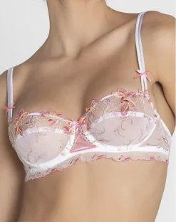 Soutien-gorge Corbeille Lise Charmel Été Frivole (Blanc Frivole) -Sous-vetement Soldes Boutique soutien gorge corbeille lise charmel ete frivole blanc frivole 2