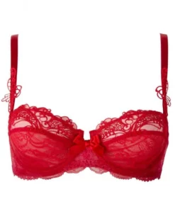 Produits populaires -Sous-vetement Soldes Boutique soutien gorge corbeille lise charmel soir de venise rouge venise 1