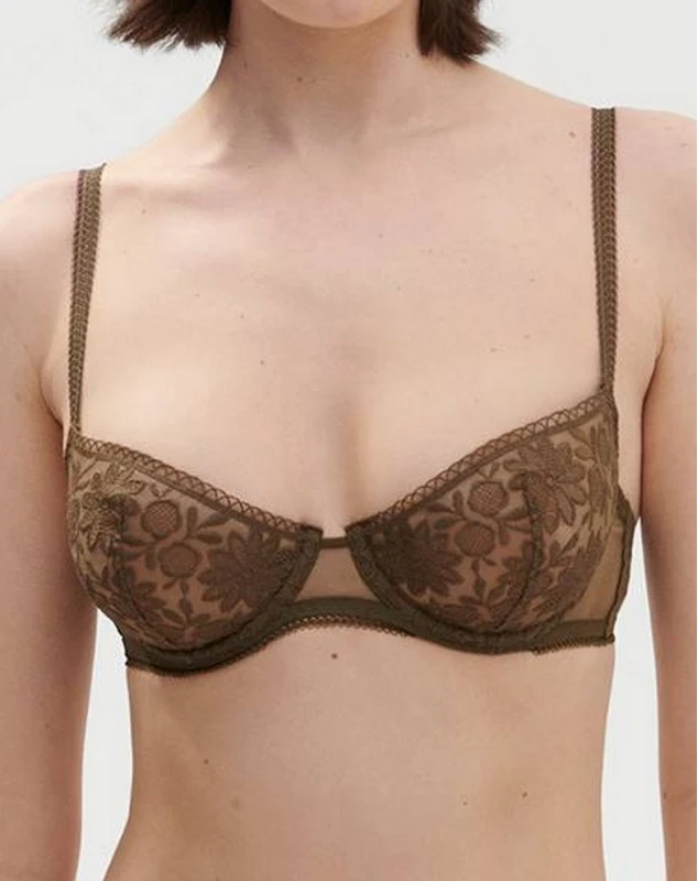 Simone Perele Soutien-gorge Corbeille Simone Pérèle Amazone (Vert Nomade) 2 Simone Perele Soutien-gorge Corbeille Simone Pérèle Amazone (Vert Nomade) – Image 2
