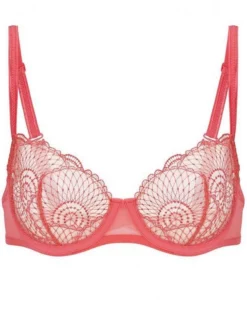 Simone Perele Soutien-gorge Corbeille Simone Pérèle Reflet (Papaye) -Sous-vetement Soldes Boutique soutien gorge corbeille simone perele reflet papaye 2