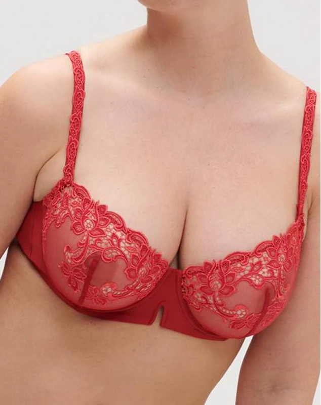 Simone Perele Soutien-gorge Corbeille Simone Pérèle Saga (Lipstick) 2 Simone Perele Soutien-gorge Corbeille Simone Pérèle Saga (Lipstick) – Image 2