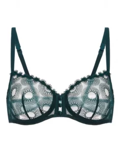 Simone Perele Soutien-gorge Corbeille Simone Pérèle Utopia (Vert Anglais) 5 Simone Perele Soutien-gorge Corbeille Simone Pérèle Utopia (Vert Anglais) -Sous-vetement Soldes Boutique soutien gorge corbeille simone perele utopia vert anglais 2