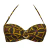 Soutien-gorge De Bain Bandeau à Coques Antigel La Muse Africa (Jaune Africa)