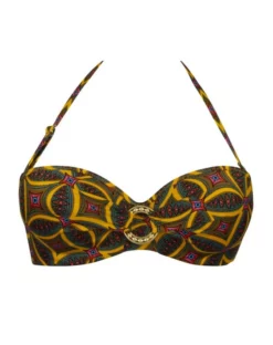 Soutien-gorge De Bain Bandeau à Coques Antigel La Muse Africa (Jaune Africa)