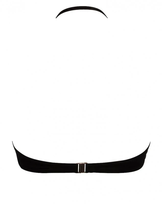 Soutien-gorge De Bain Bandeau à Coques Antigel La Muse Dolce Vita (Pois Noir) 4 Soutien-gorge De Bain Bandeau à Coques Antigel La Muse Dolce Vita (Pois Noir) – Image 4