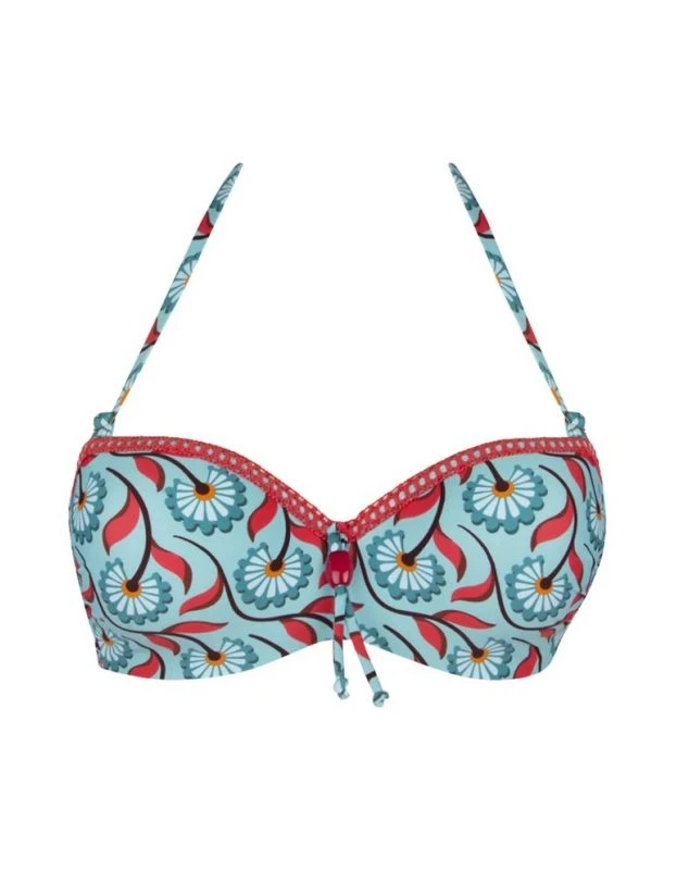 Soutien-gorge De Bain Bandeau Coque Antigel La Muse Bohème (Azur Bohème) 1 Soutien-gorge De Bain Bandeau Coque Antigel La Muse Bohème (Azur Bohème)