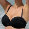 Soutien-gorge De Bain Bandeau Coque Lise Charmel Sublime Drape (Noir)