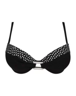 Soutien-gorge De Bain Coque Antigel La Muse Dolce Vita (Pois Noir)