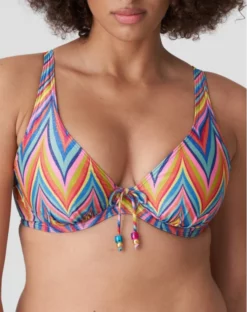 Soutien-gorge De Bain Coque Plunge Prima Donna Swim Kea (Rainbow Paradise)