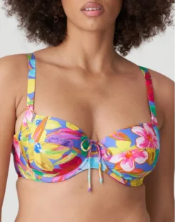 Soutien-gorge De Bain Emboîtant Prima Donna Swim Sazan (Blue Bloom)